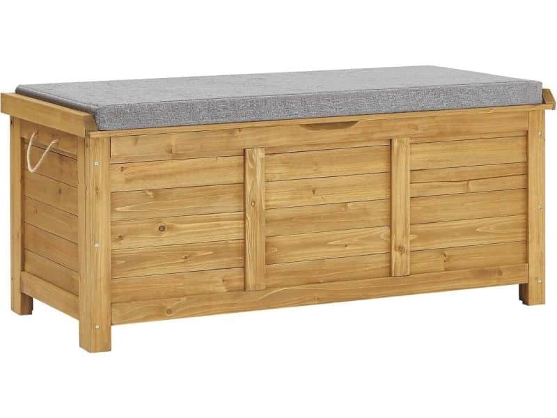 Houten Opbergbox Tuinkist voor Tuinaccessoires - 125 x 60 x 54 cm - Bruin