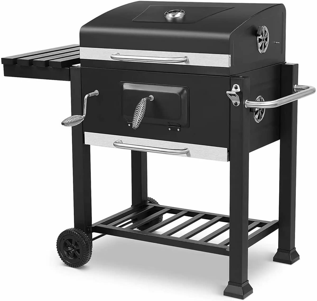 houtskool barbecue bbq thuis of camping kachel