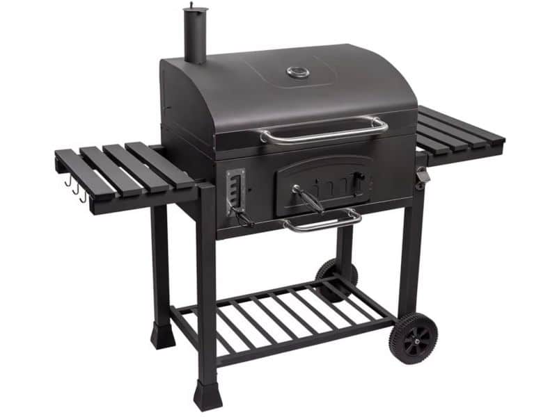 Houtskool barbecue - Met zijkanten - BBQ op wieltjes