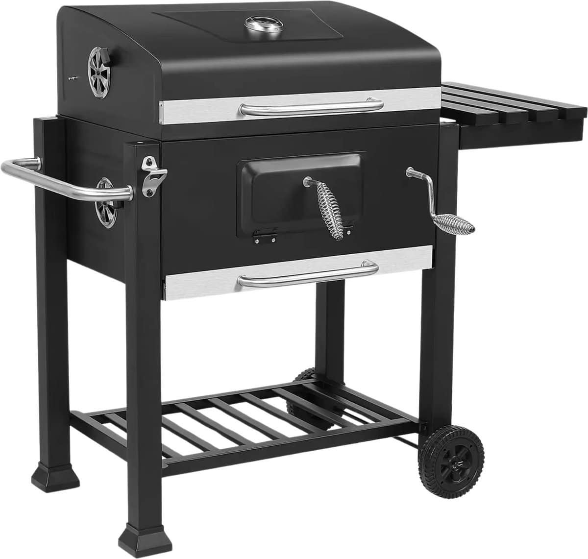 houtskool bbq barbecue thuis of camping kachel