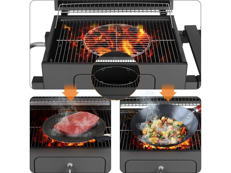 Houtskool BBQ Grill - Houtskool Barbeque - Barbeque - Rookoven