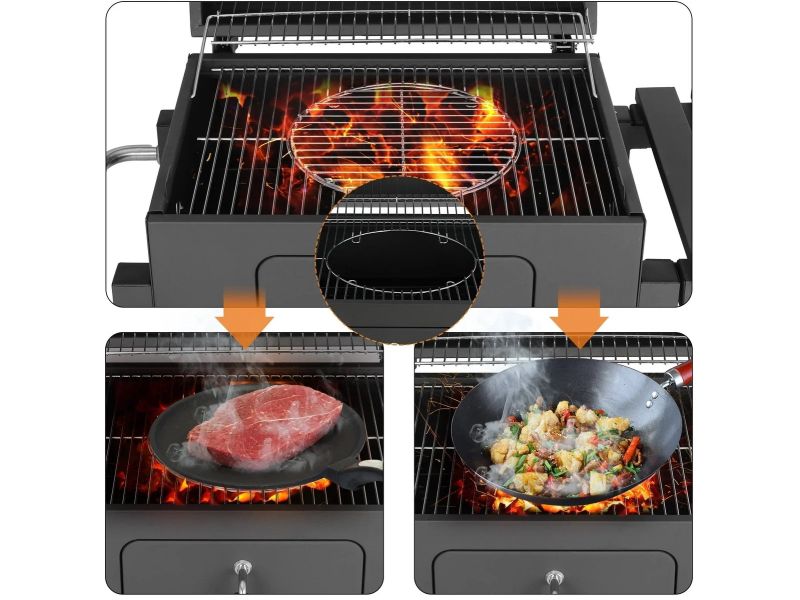 Houtskool BBQ Grill - Rookoven Barbeque - Barbeque - Houtskool