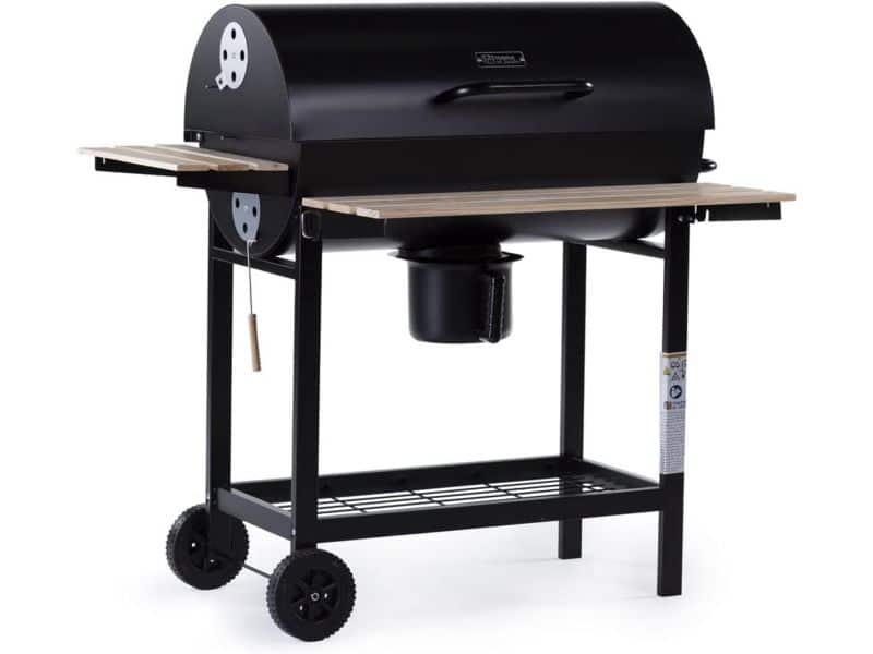 Houtskool BBQ XXL met Zijplanken - 95 x 63 x