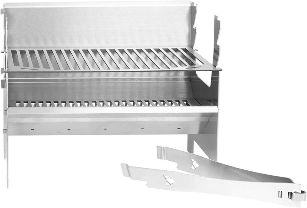 houtskoolgrill voor kamperen trekking camperleven tuin en