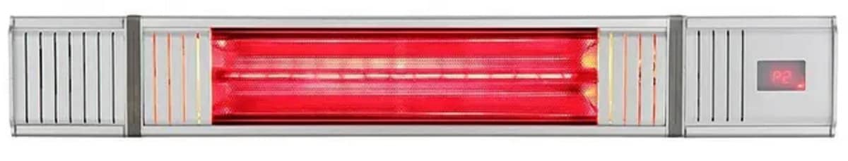 infrarood terrasverwarmer met bluetooth luidspreker 1.500w voor buitengebruik