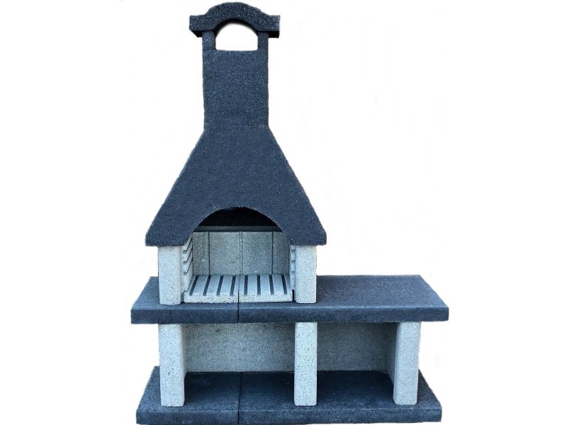 Intergard Barbecue beton houtskool bbq Venezia nr. 1 (200x150x50cm/530kg)