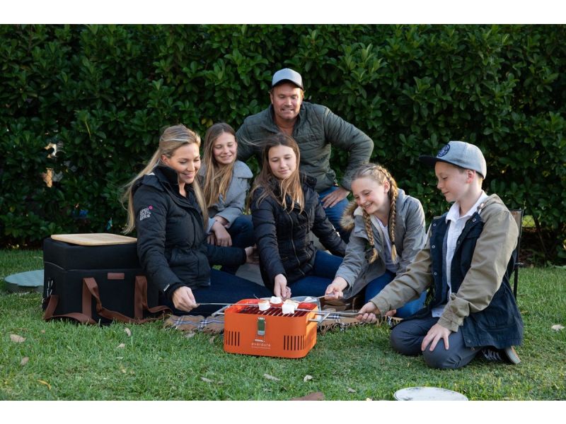 Intergard Barbecue draagbaar Cube