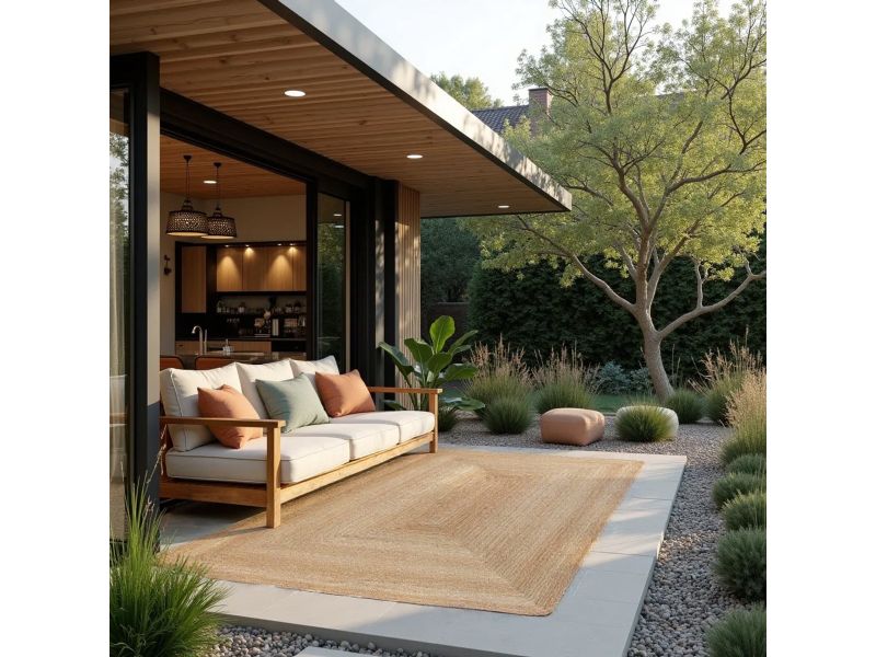 Jute Buitenkleed Outdoor Breeze Naturel 160 x 230cm Mrcarpet