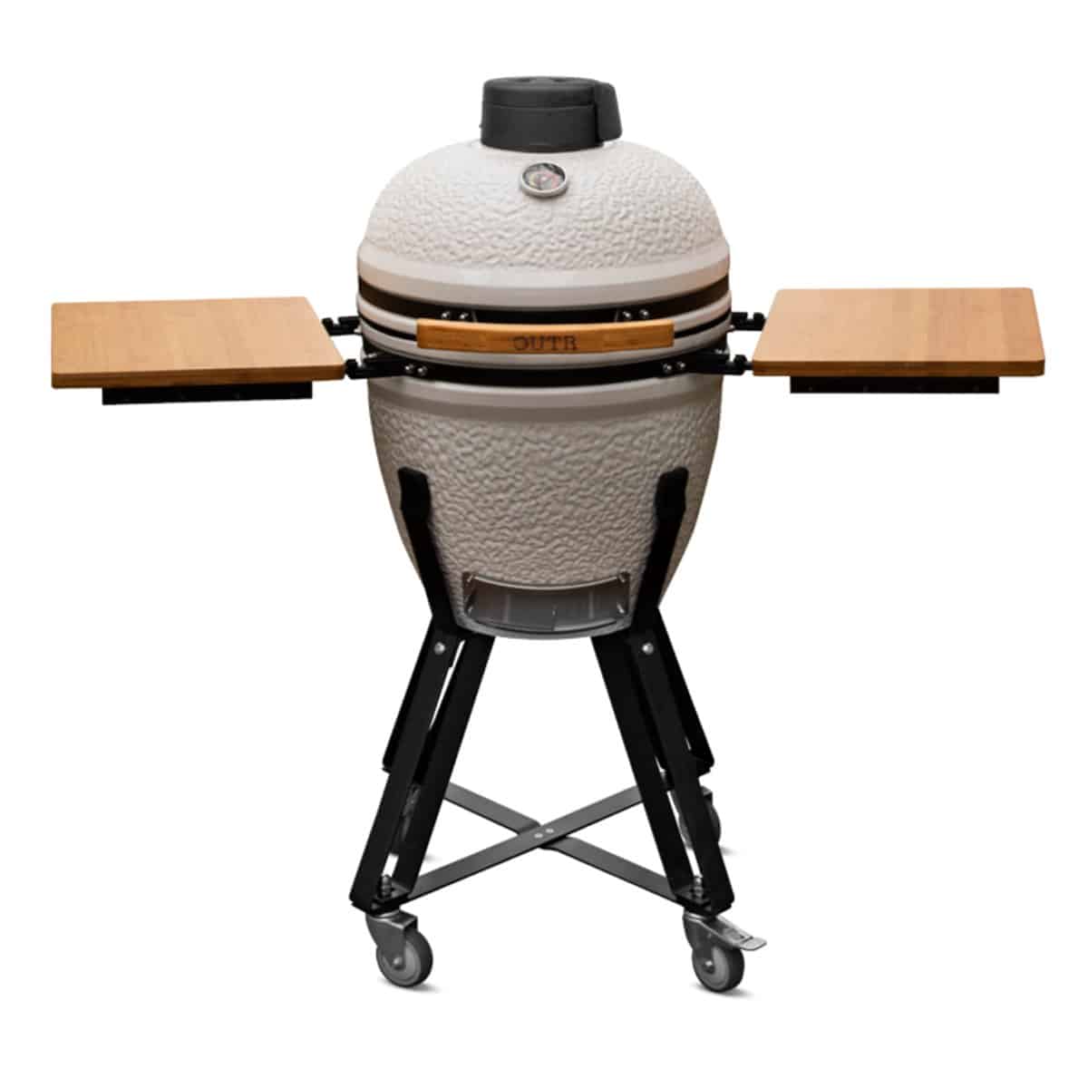 kamado bbq van outr medium 50 wit