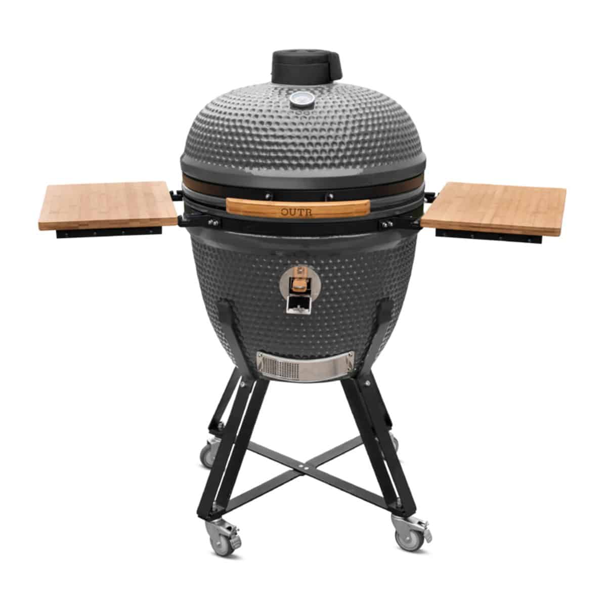 kamado grill xl 60 grijs
