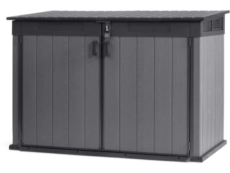 Keter Cortina Mega Opbergkast - 2020L - 190,5x109,3x132,5cm - Grijs