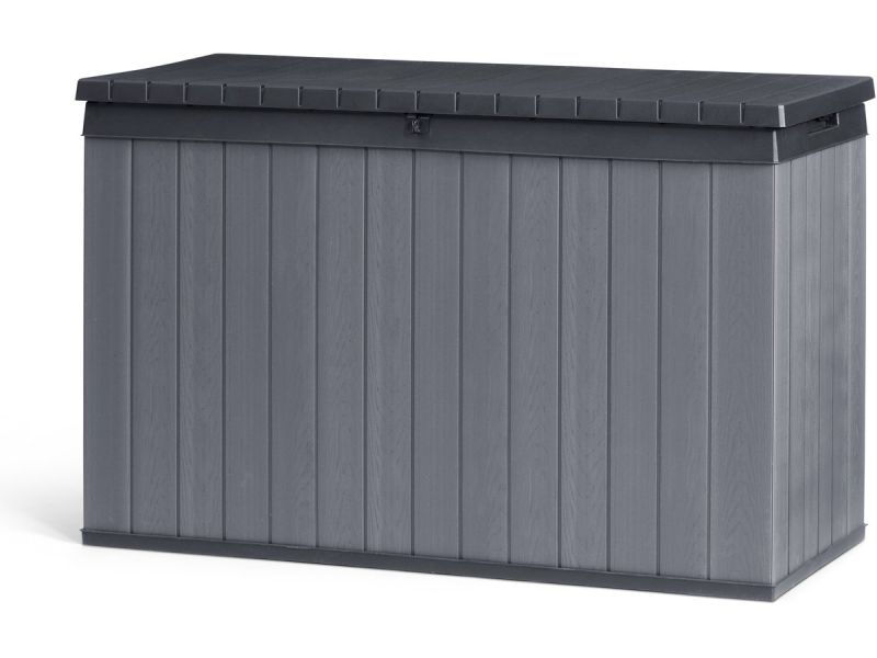 Keter Darwin Opbergbox - 670L - 142,5x65,5x89,52cm - Grijs