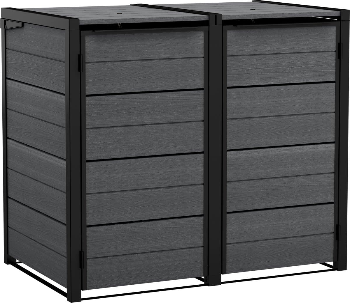 keter hide away containerberging 2x 240l antraciet