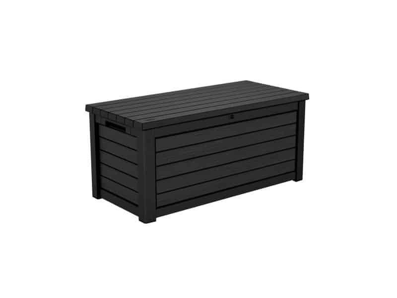 Keter Kussenbox Northwood - Houtlook - Antraciet - 630l - 155,4x73x69,3cm