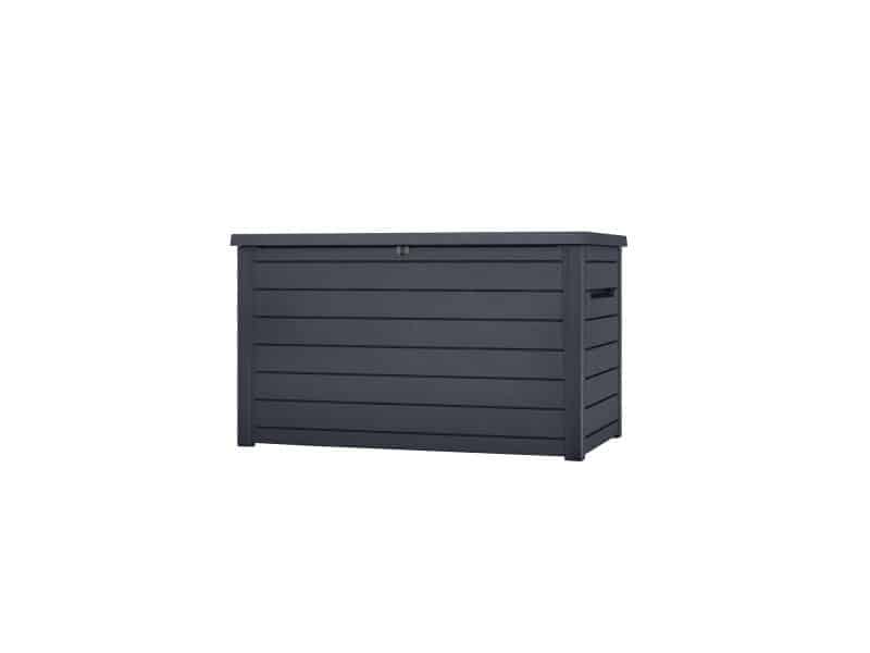 Keter Kussenbox Ontario - Houtlook - Antraciet - 870l - 147x83x86cm