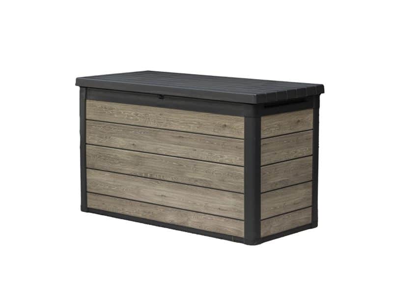 Keter Kussenbox Signature Ashwood - Houtlook - Bruin - 757l - 151,7x72,5x90cm