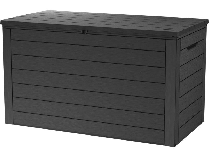 Keter Ontario Opbergbox - 570L - 129x67.4x73.7cm - Grafiet