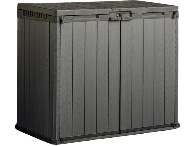 Keter Store It Out Darwin Opbergbox - 1100L - 141x82x117,5 cm - Grijs