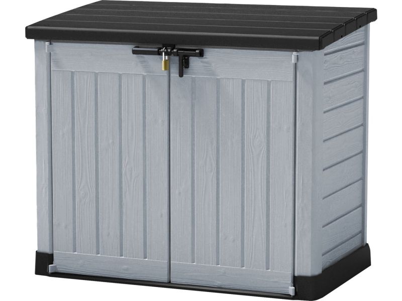 Keter Store It Out Max Opbergbox - 1200L - 145,5x82x125cm - Grijs/Zwart