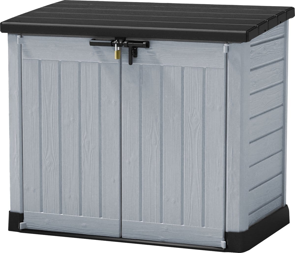 keter store it out max opbergbox 1200l 145,5x82x125cm grijs/zwart