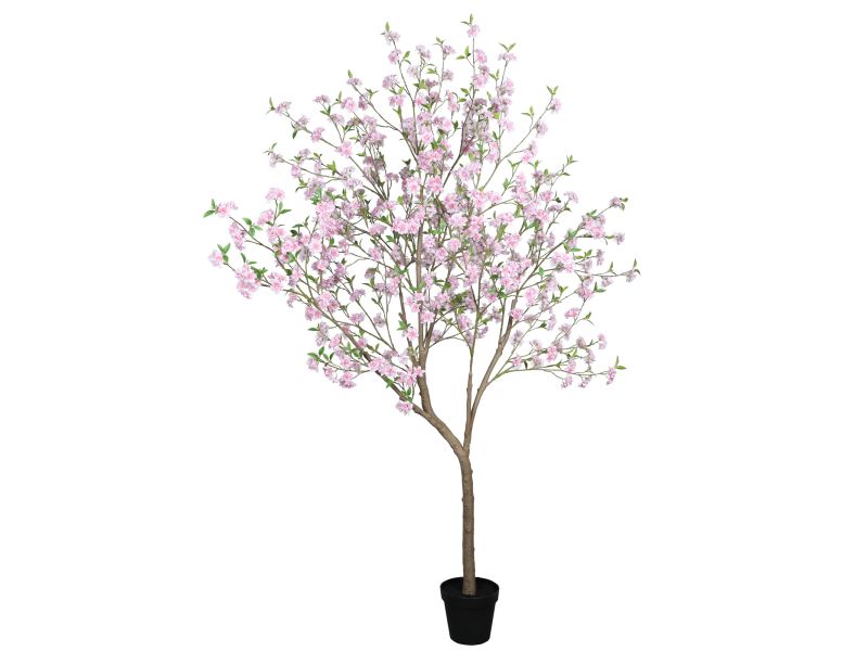 Kunstboom kersenbloesem roze 250 cm hoog