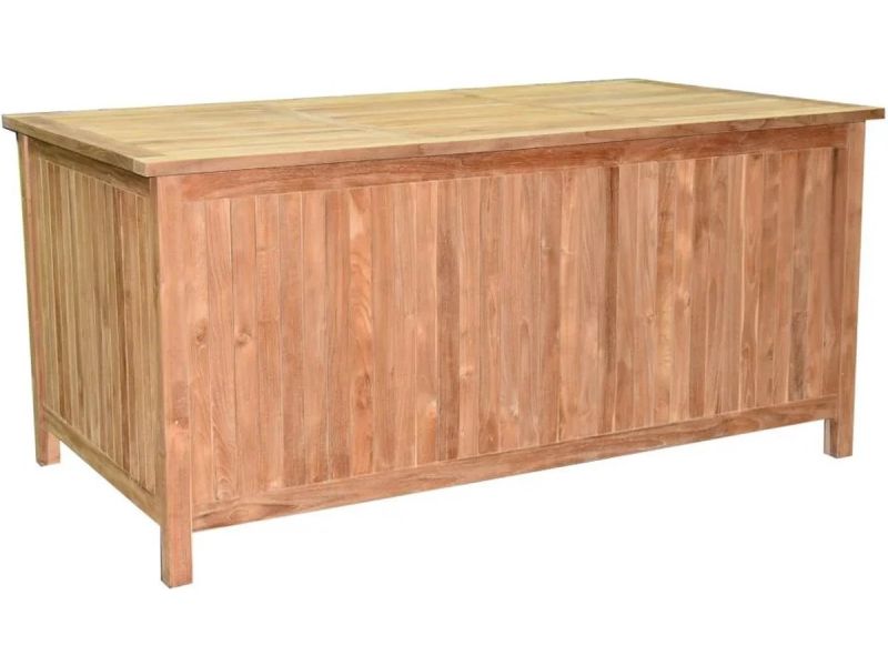 Kussenbox opbergbox XL teak 185x100xH85 cm