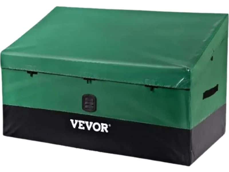 Leonova® - opbergbox - opbergboxen - opbergdoos - voor buiten - waterdicht - PE zeildoek - 86x147x108 cm