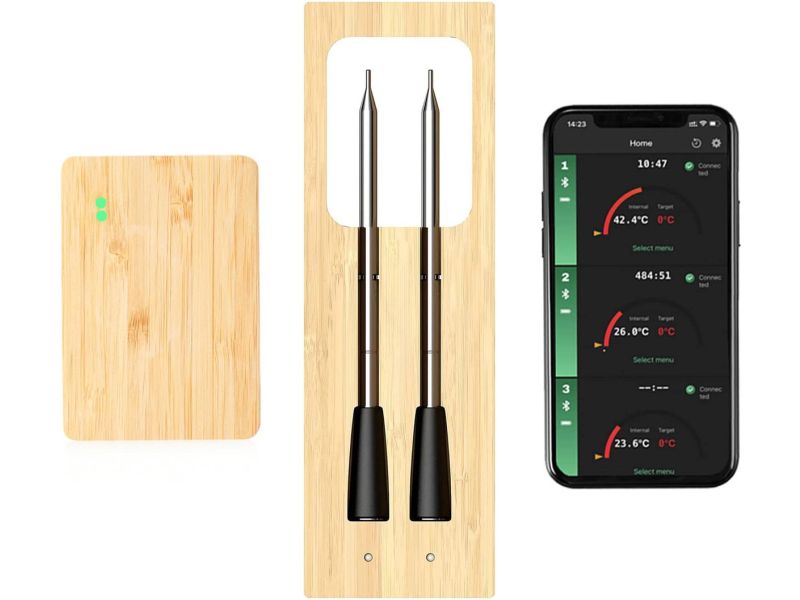 Lexium Vleesthermometer draadloos - Vleesthermometer bluetooth - Vleesthermometer digitaal