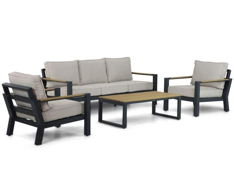 Lifestyle Bilbao stoel-bank loungeset 4-delig