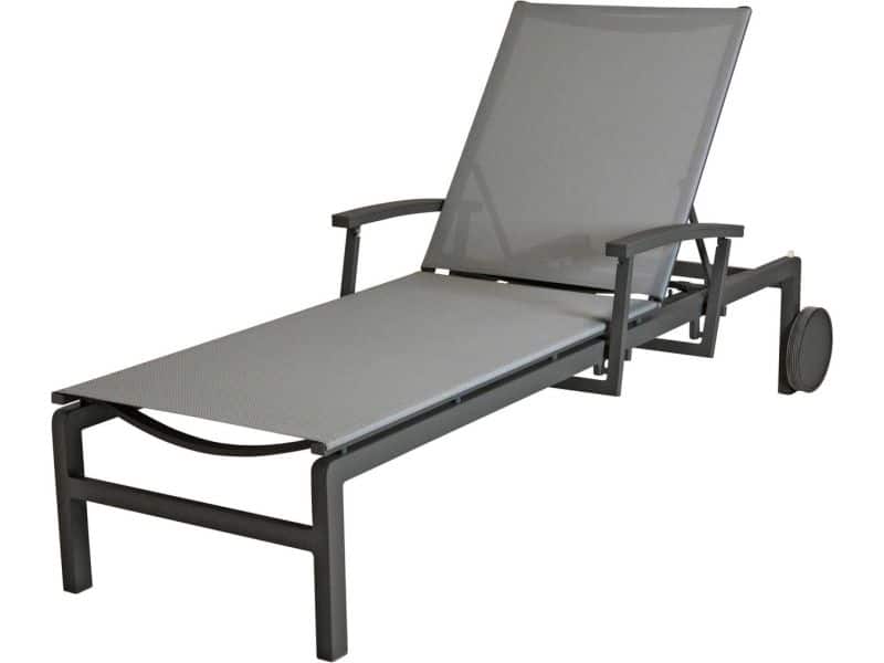 Ligbed Gina - donkergrijs