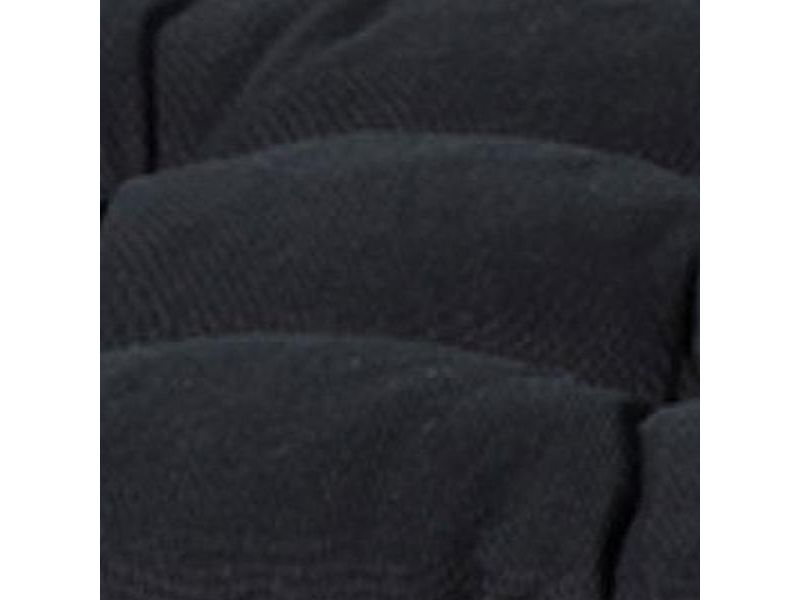 Lounge kussen zit 73x73 Rib zwart (2 stuks) Madison - Madison