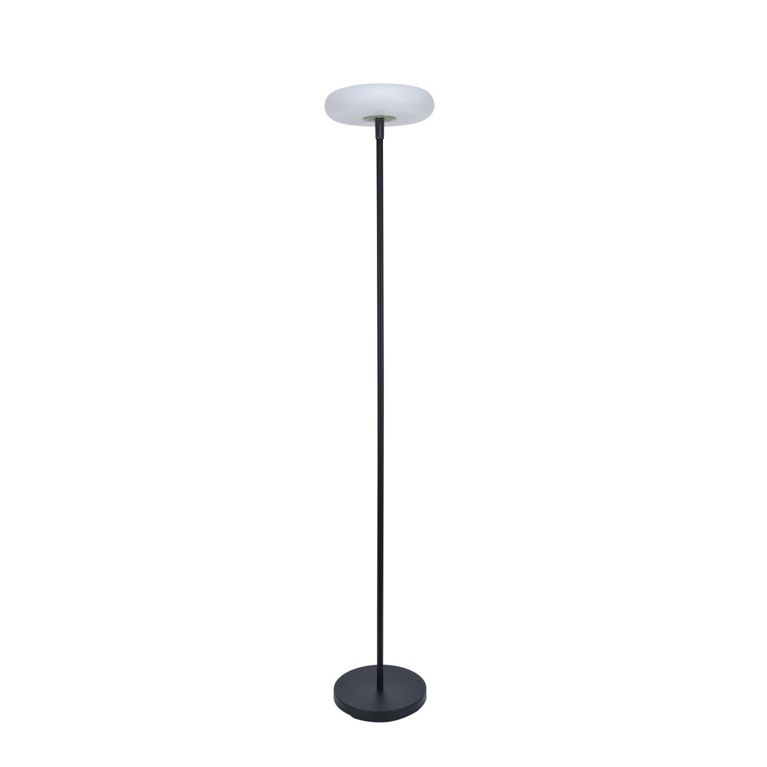 lutec vloerlamp pops zwart solar led verstelbare hoogte 173,5cm