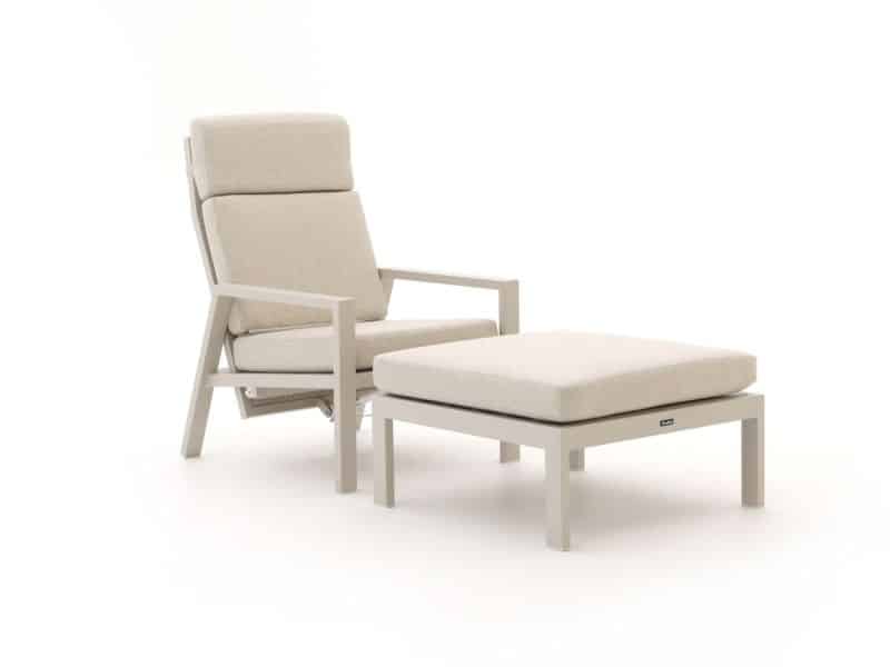 Manifesto Alzano lounge tuinstoel verstelbaar met voetenbank - Laagste prijsgarantie!