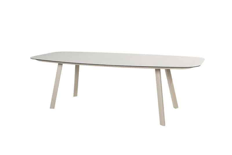 manolo eettafel latte met geprint keramiek tafelblad 240x103x75 cm taste taste taste