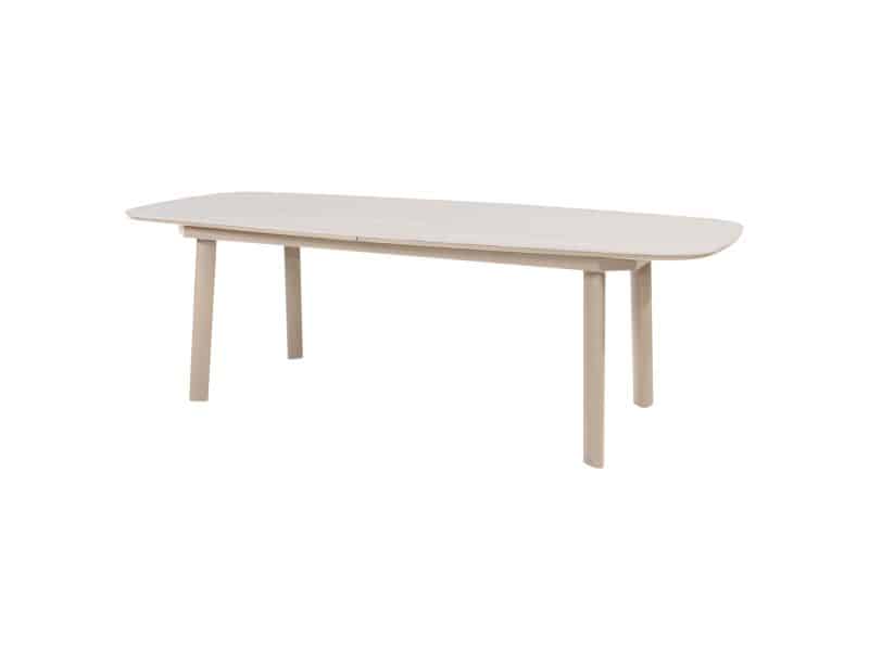 Manolo uitschuifbare dining tuintafel printed ceramic 230-290x100xH75 cm latte Taste 4SO