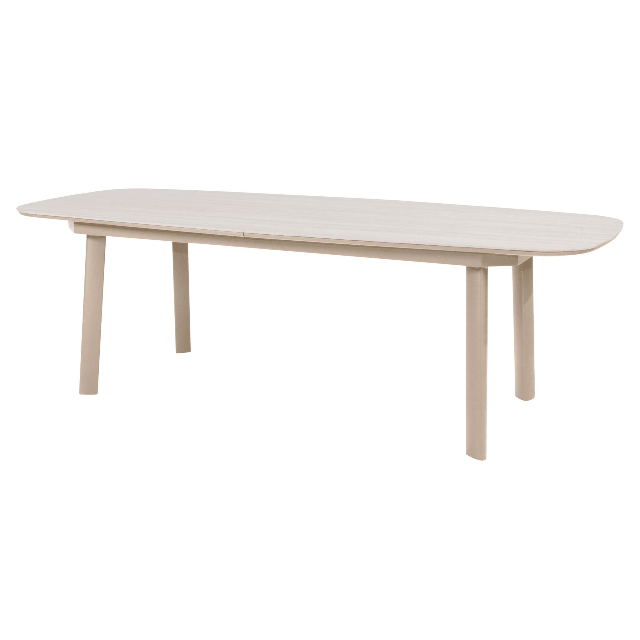 manolo uitschuifbare dining tuintafel printed ceramic 230 290x100xh75 cm latte taste 4so