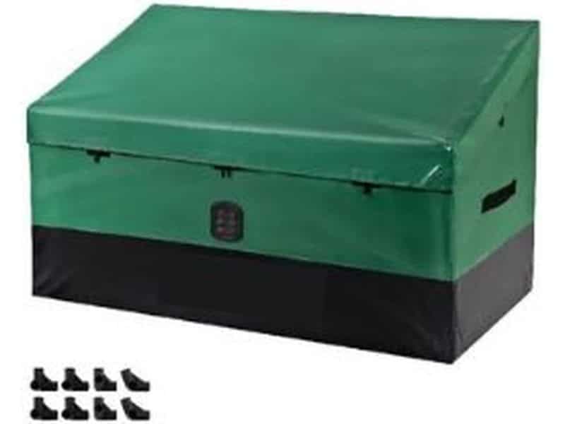 MensStore Opbergbox Tuin - Tuinbox - Opbergbox Buiten - Opbergbox Tuinkussens - Waterdicht - 86x104x147 - 900 Liter