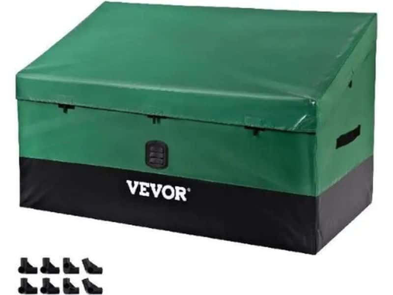 Mercadome Opbergbox - Opbergdoos met deksel - Opbergmand - Tuin opbergbox - Waterbestendig - Ruim 500 liter