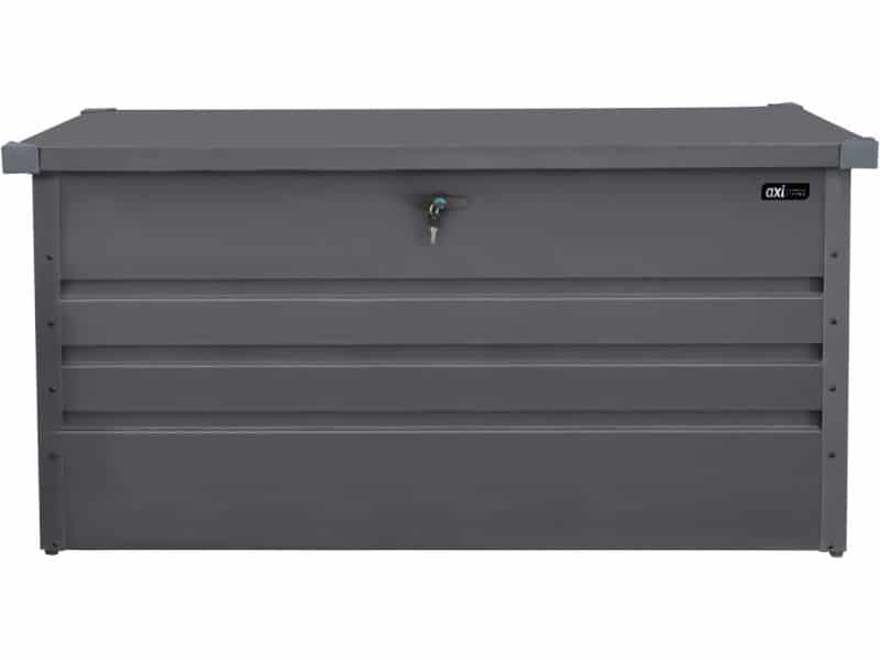 Metalen Opbergbox voor Kussens en Tuingereedschap - Weerbestendig en Duurzaam - 132x60x62cm