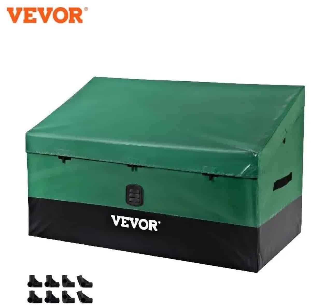 mila shop opbergbox outdoor waterdicht pe zeildoek opbergdoos tuin veranda patio 871,55 liter 230 gallon