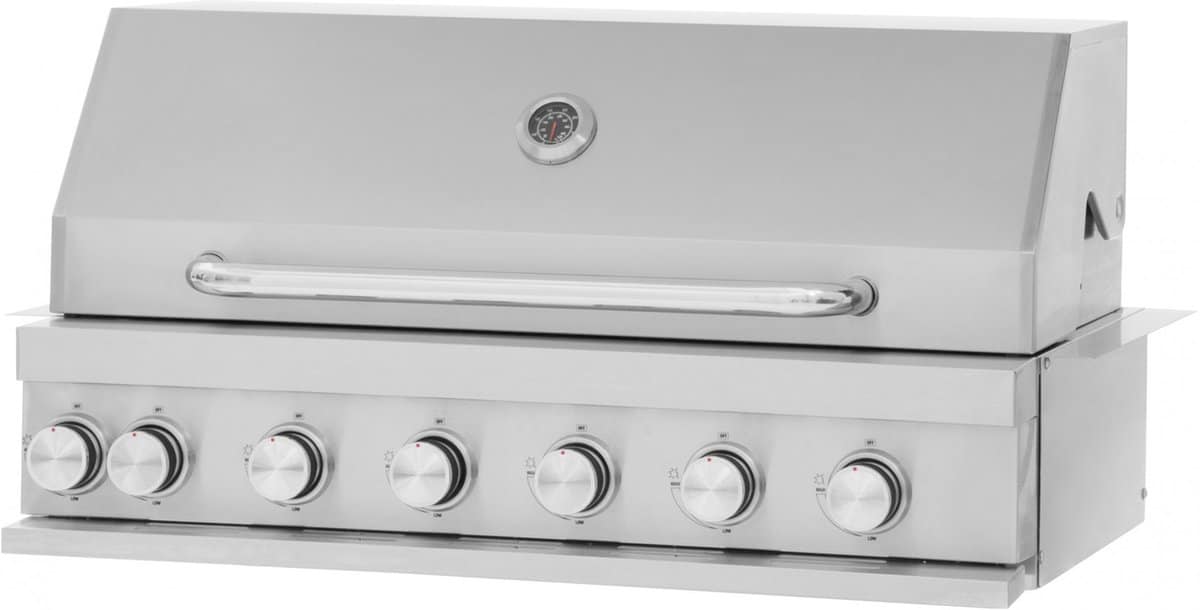 mustang gas grill pearl 4 pits inbouw bbq