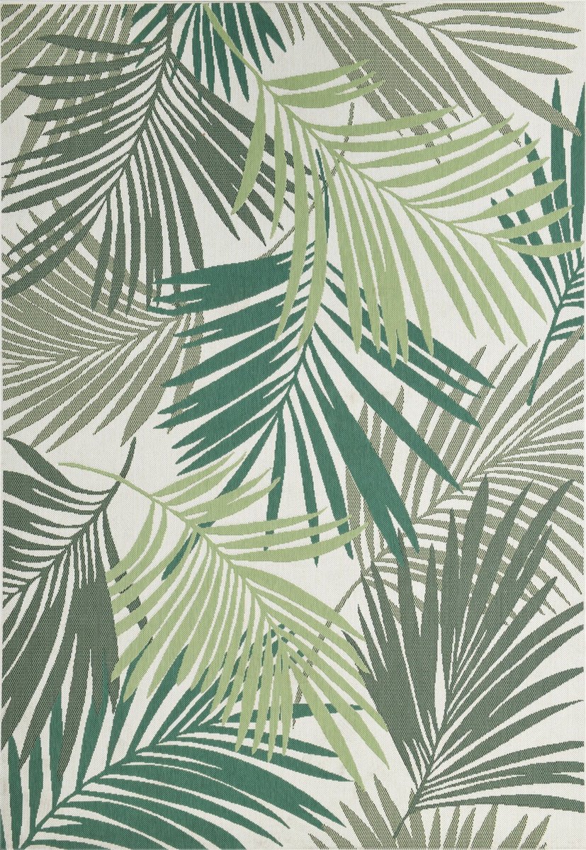 naturalis karpet 120×170 cm palm leaf green