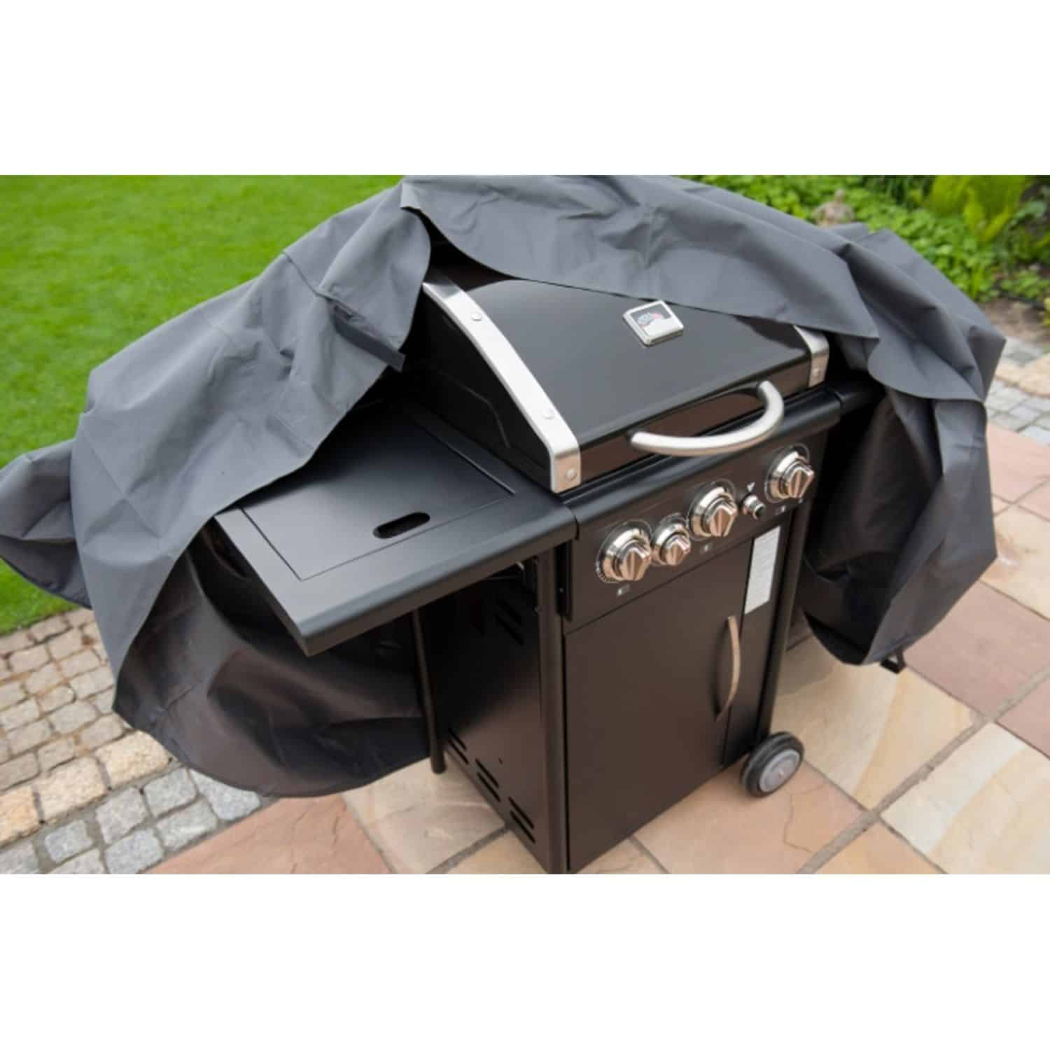 nature barbecuehoes pe 100 g/m² antraciet 80x120x75cm