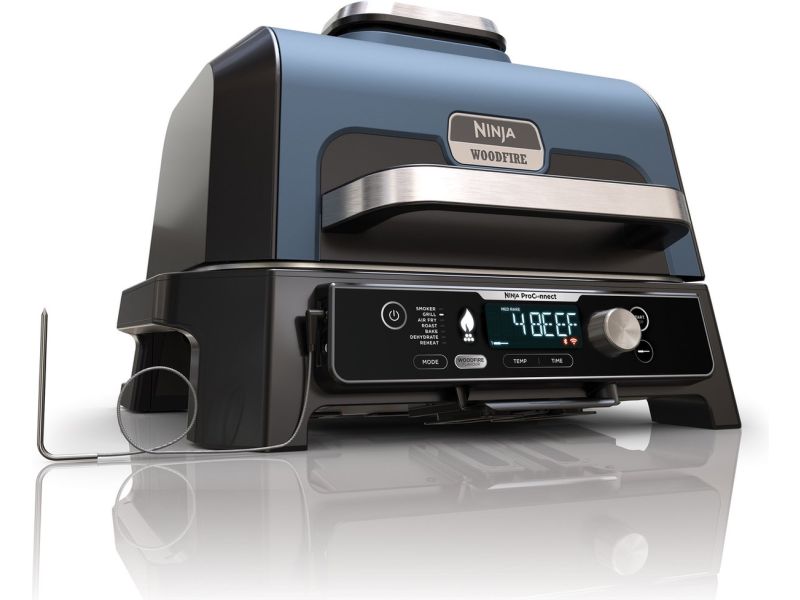 Ninja Woodfire Pro Connect XL - 7-in-1 Elektrische Smart BBQ