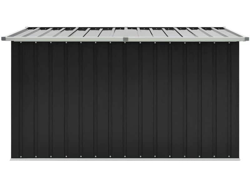 Omabeta Tuincollectie Extra Grote Waterdichte Tuinopbergkist in Antraciet - 171x99x93 cm - Duurzame Capaciteit