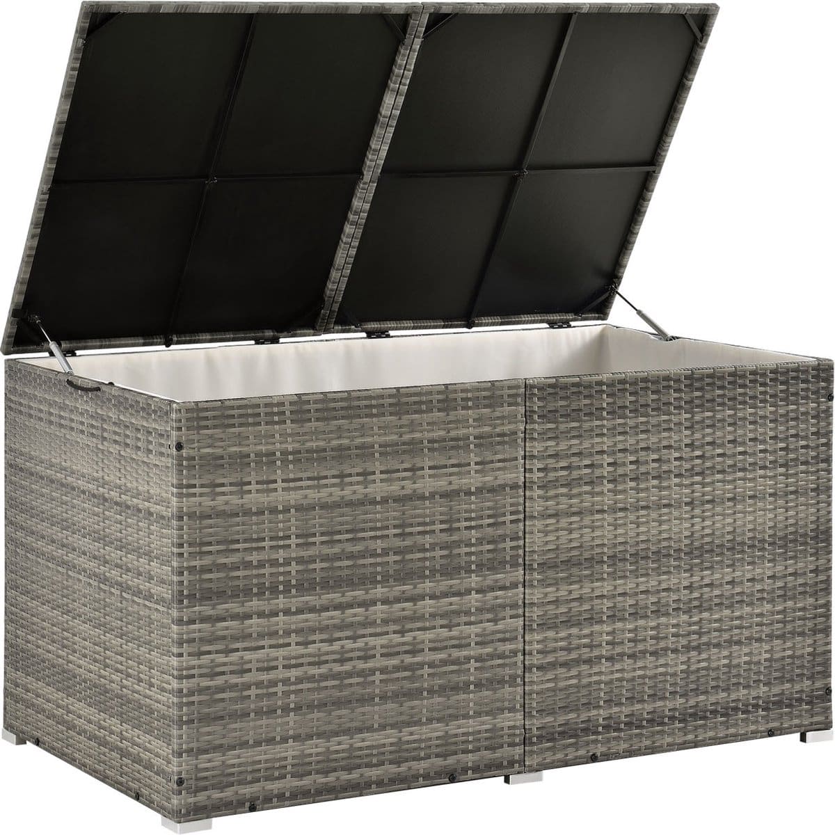 opbergbox 950 ltr met deksel en binnenzeil