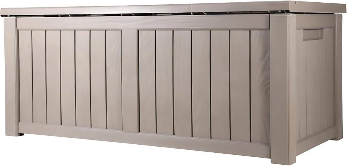 opbergbox met deksel xl 454l buitenopbergbox tuinbox kussenbox buiten opbergdoos