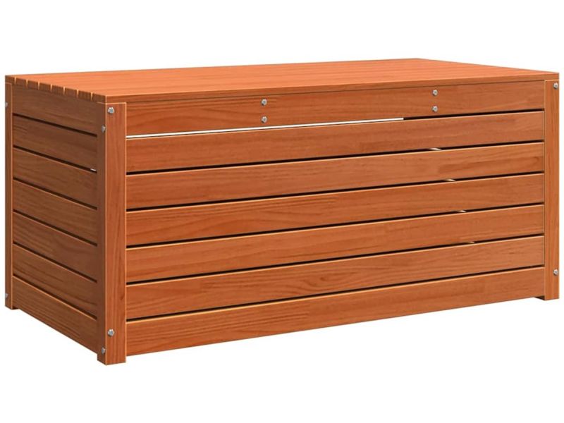 Opbergbox | Opslagdoos Wasbruin 101 x 50,5 x 46,5 cm Bewerkt hout