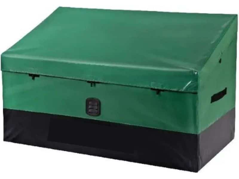 Opbergbox Tuin - Tuinkussenbox - Tuinkist - Kussendoos - Weersbestendig - Waterdicht - 660L - 155x63x75 cm - Tuinbox - Groen