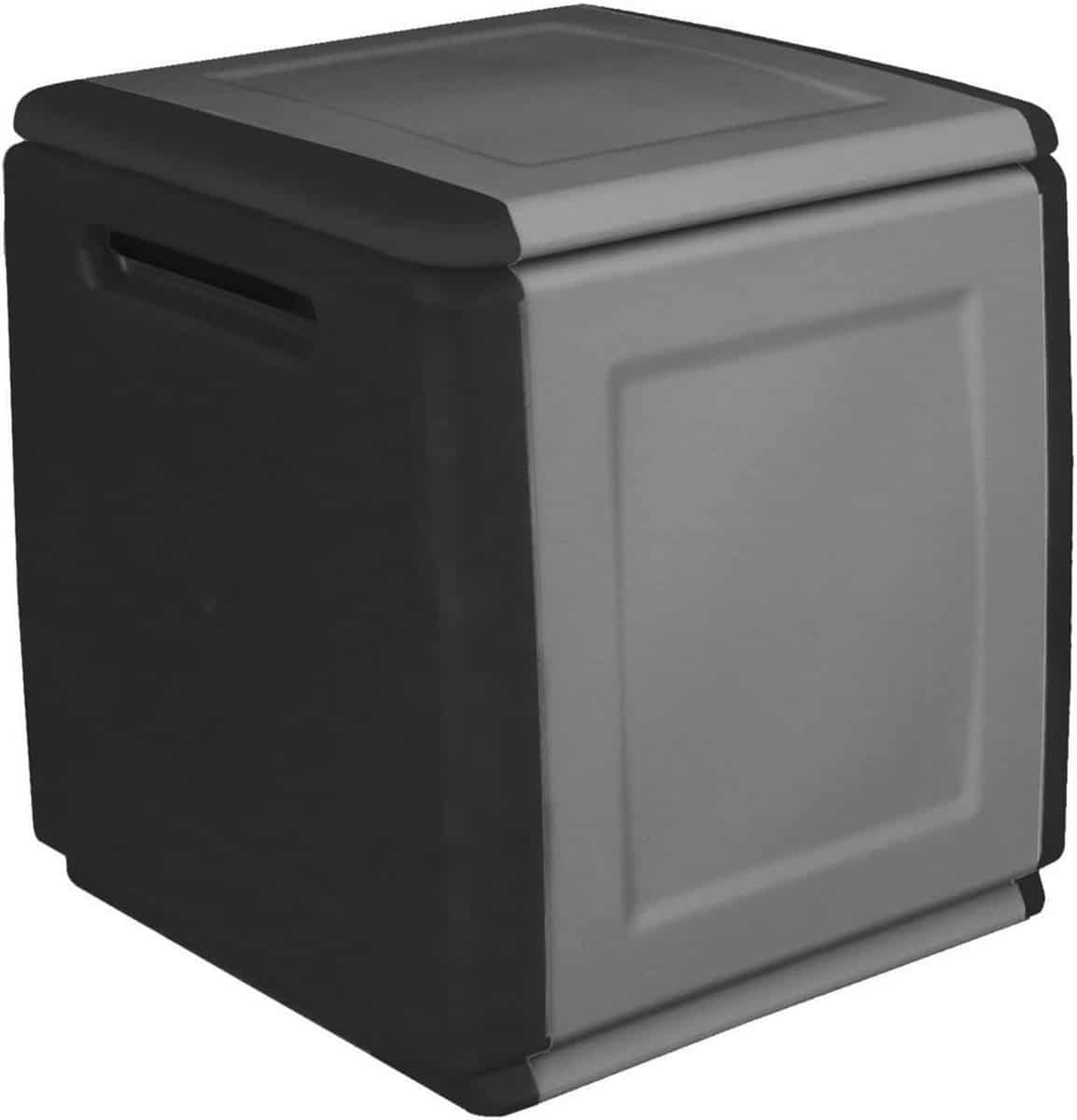 opbergbox voor de tuin kussenbox, tuinkist, 130 liter, uv bestendig en weerbestendig